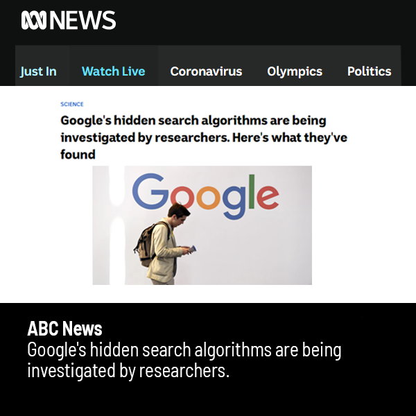 Link to ABC article on the Australian Search Experience project